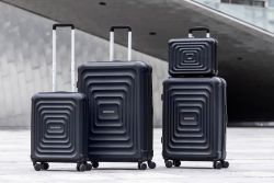 Eksklusivt kuffertsæt fra Cavalluzzi – 4 dele 